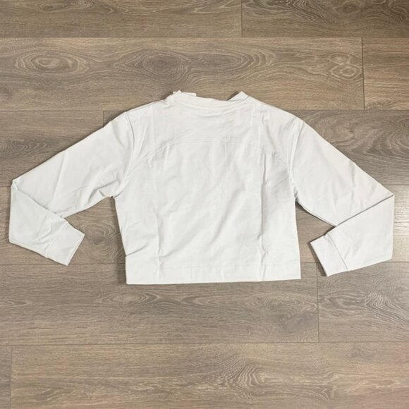 Puma Train Cloudspun Crew Neck Sweater Nimbus Cloud Heather Grey Size XS - Picture 15 of 15